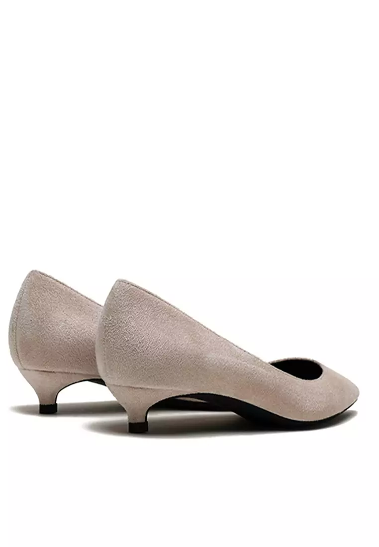 3CM Uniform Pointed High Heel Shoes HZL132