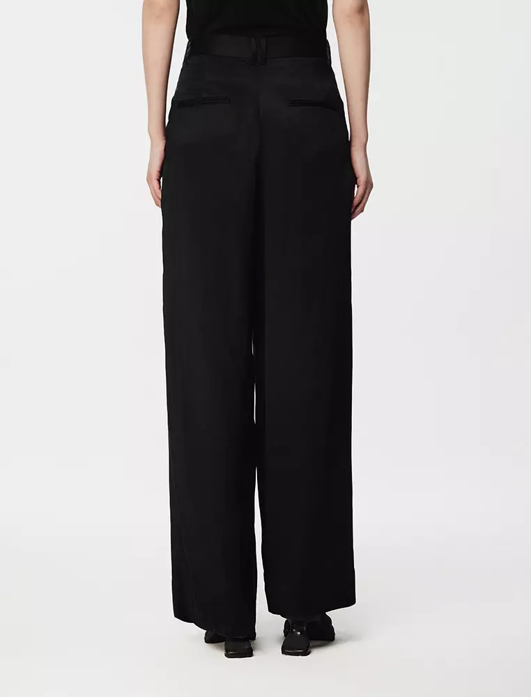 High-Waisted Wide Leg Ultra Long Pants