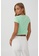 Cotton On green Liza Button Through Short Sleeve Top 51147AA31E02A9GS_1
