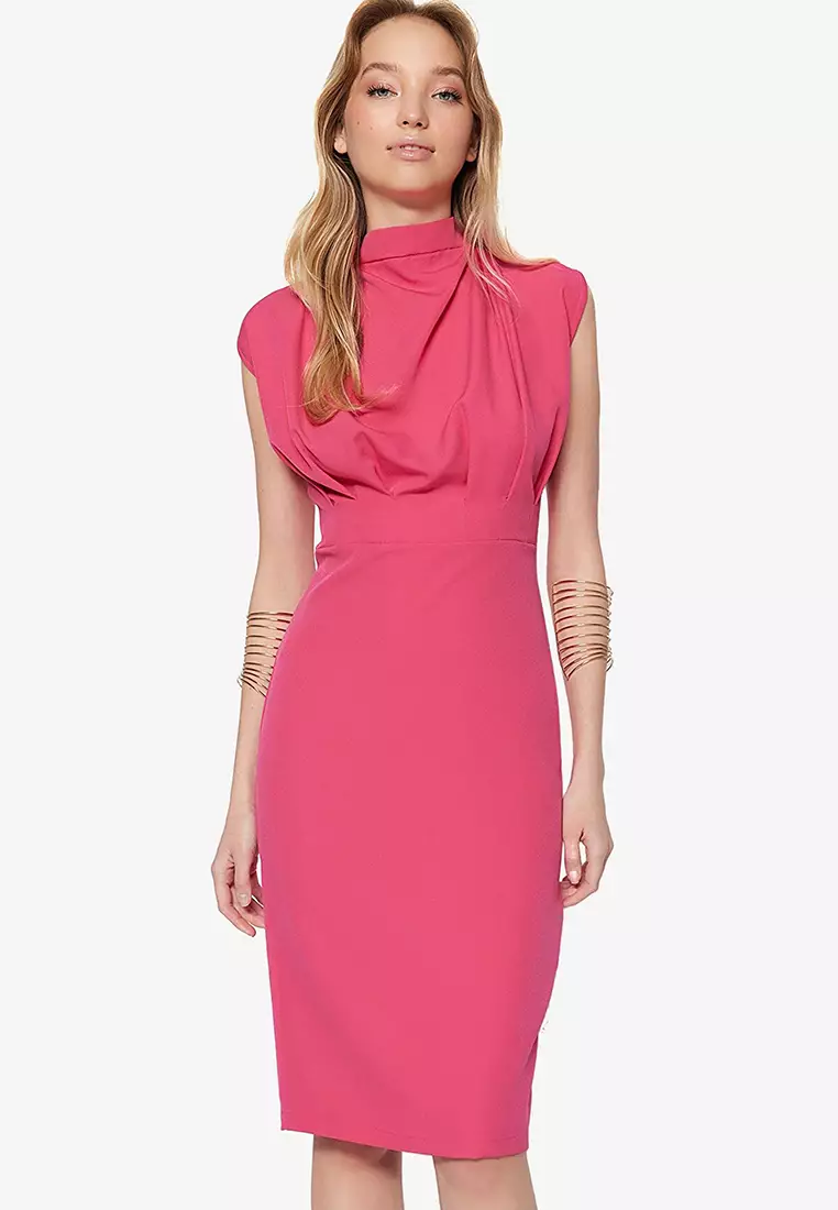 Buy Trendyol Fuchsia Dress 2024 Online ZALORA Singapore