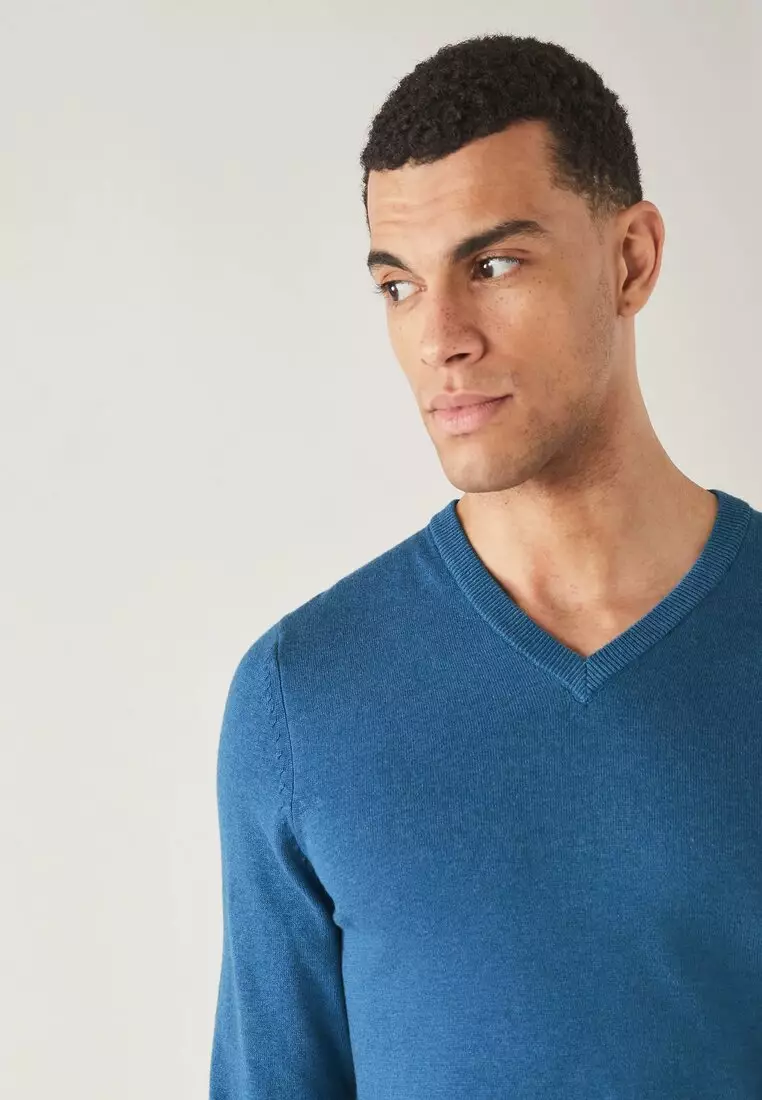 Marks and spencer v neck jumper cheap