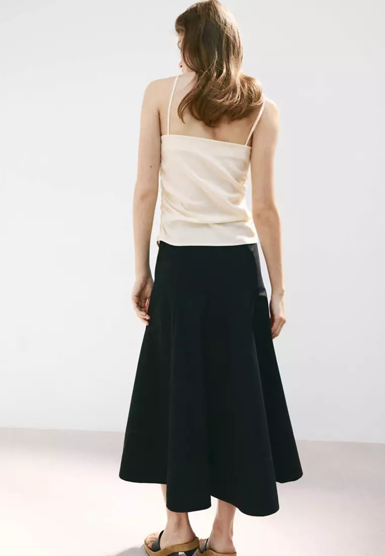 Draped Strap Top