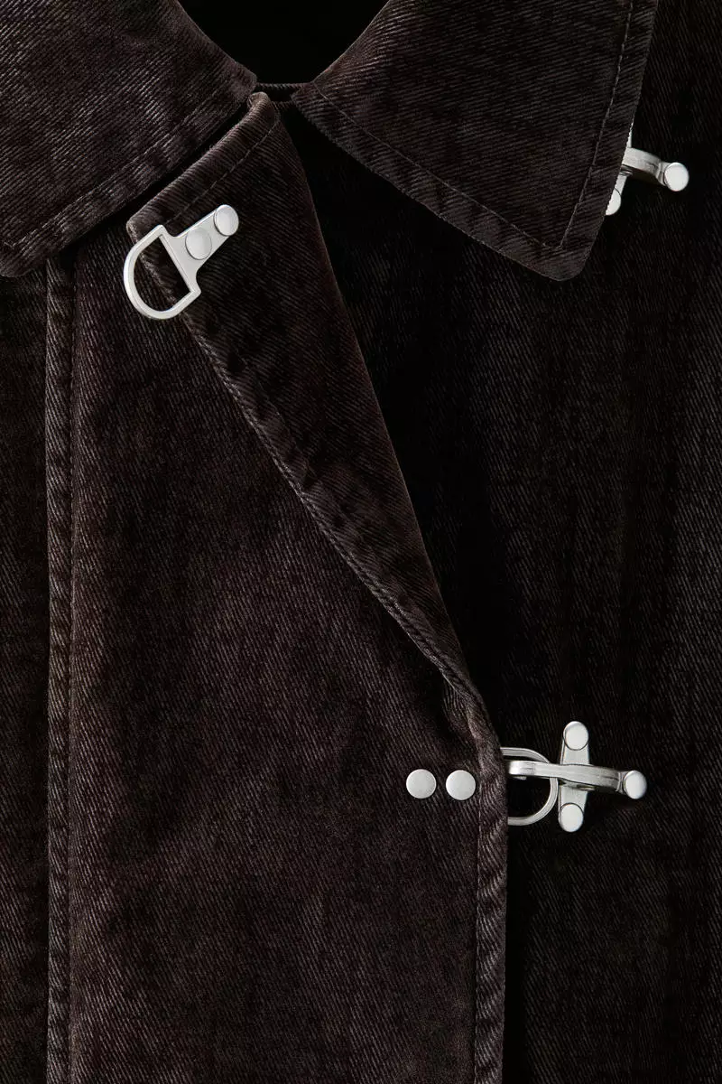 Brushed twill workwear jacket