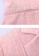 OUNIXUE pink Topstitched Lapel Jacket F48F4AAFD4E7D4GS_7
