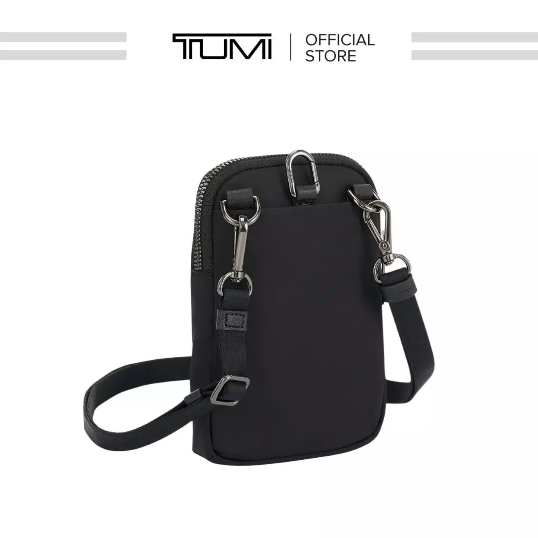 TUMI - Racine Crossbody - Black/Gunmetal