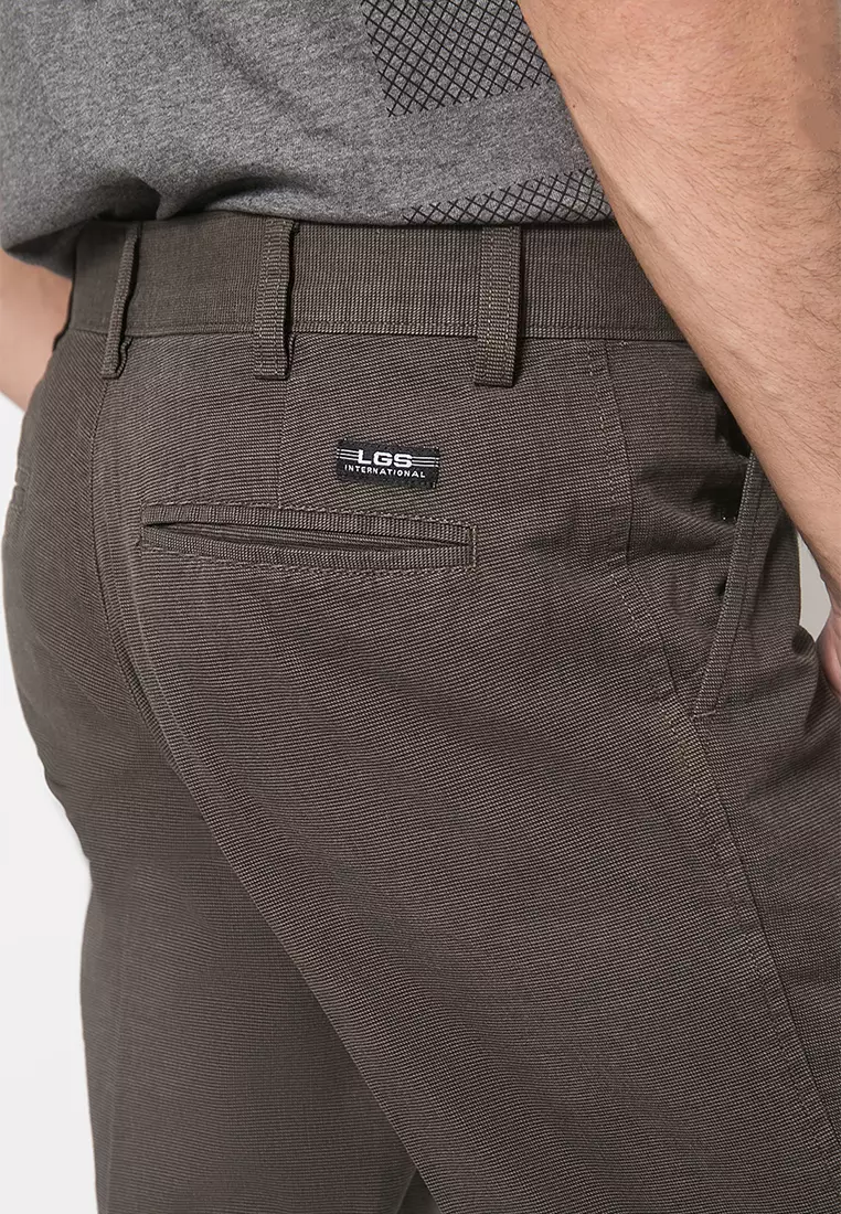 LGS - Celana Chinos - Multi Produk - Motif Polos - Long Pants - Casual Men - Katun Nyaman