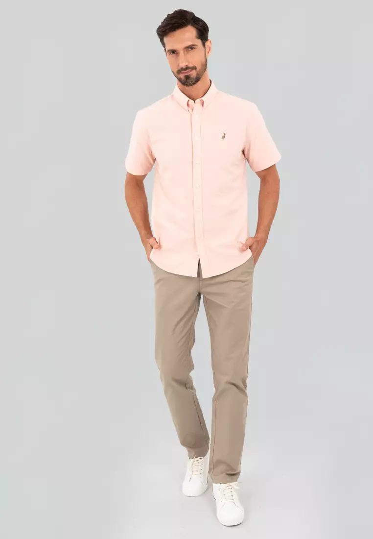 Polo Haus - Men’s Cotton Mix Signature Fit Short Sleeve MBSSVB008