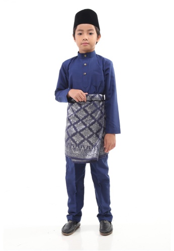 Buy Amar Amran Baju Melayu Moden Cekak Musang For Kids Online On Zalora Singapore