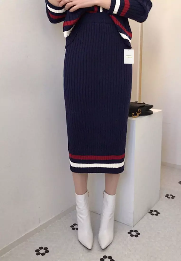 Fashionable Knit Cardigan Set SED888028GT549