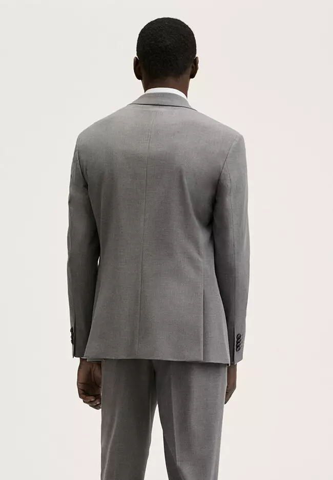 Slim Fit Suit Blazer