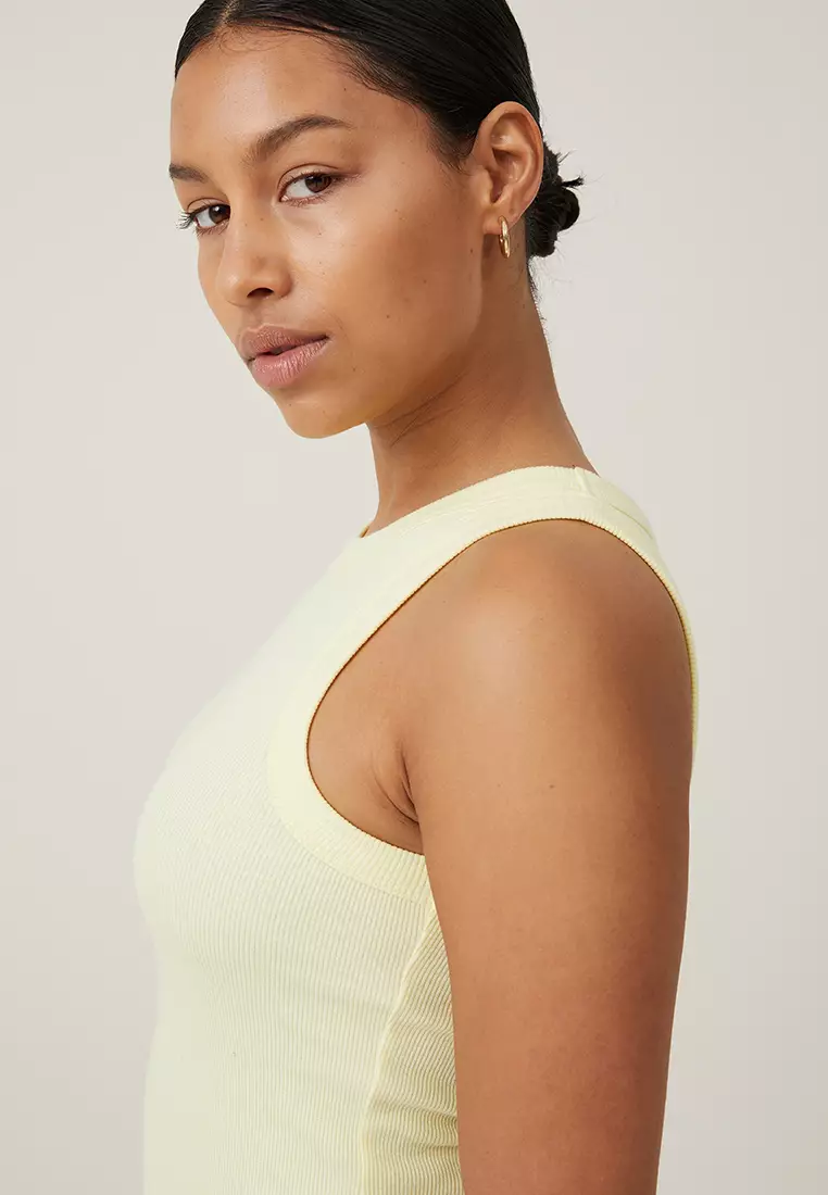 Rib Racer Mini Dress