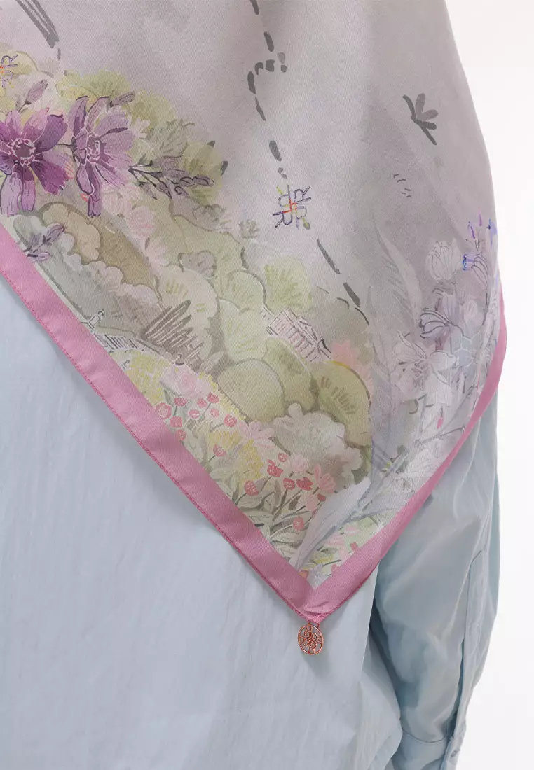 Ria Miranda Dusty Pink Asha Scarf