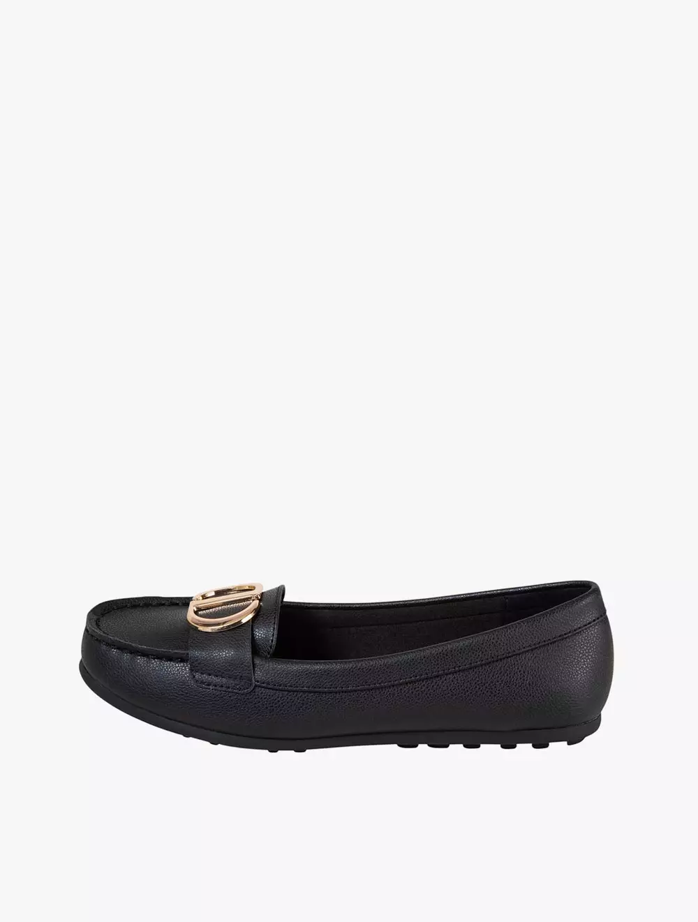 Payless Comfort Plus by Predictions Womens Febee Moccasins - Black_15