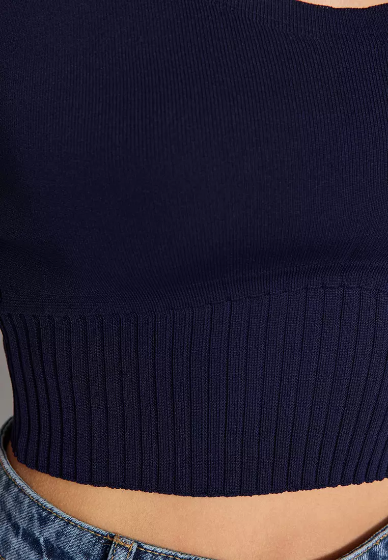 Crop Knit Top
