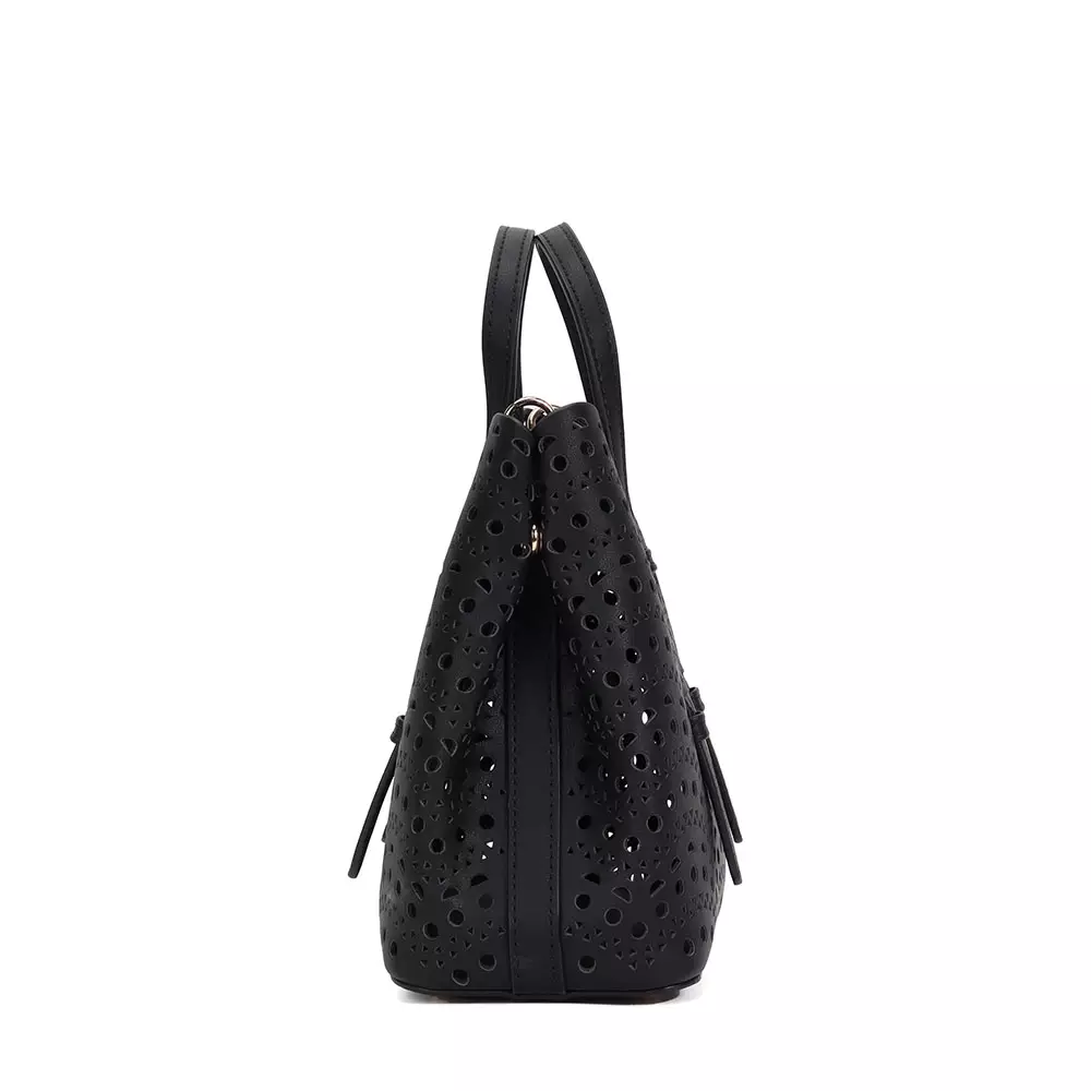 En-ji Sosan Handbag Wanita Warna Black
