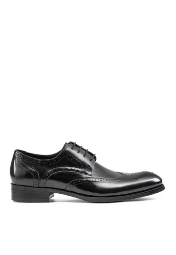 Twenty Eight Shoes black VANSA Brogue Cow Leather Business Shoes  VSM-F110Y01 37C4ESH609DD0AGS_1