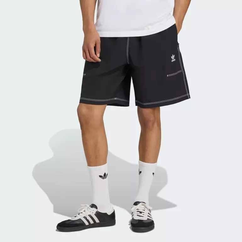 Lifestyle Trefoil Essentials Shorts Men Black KA8539