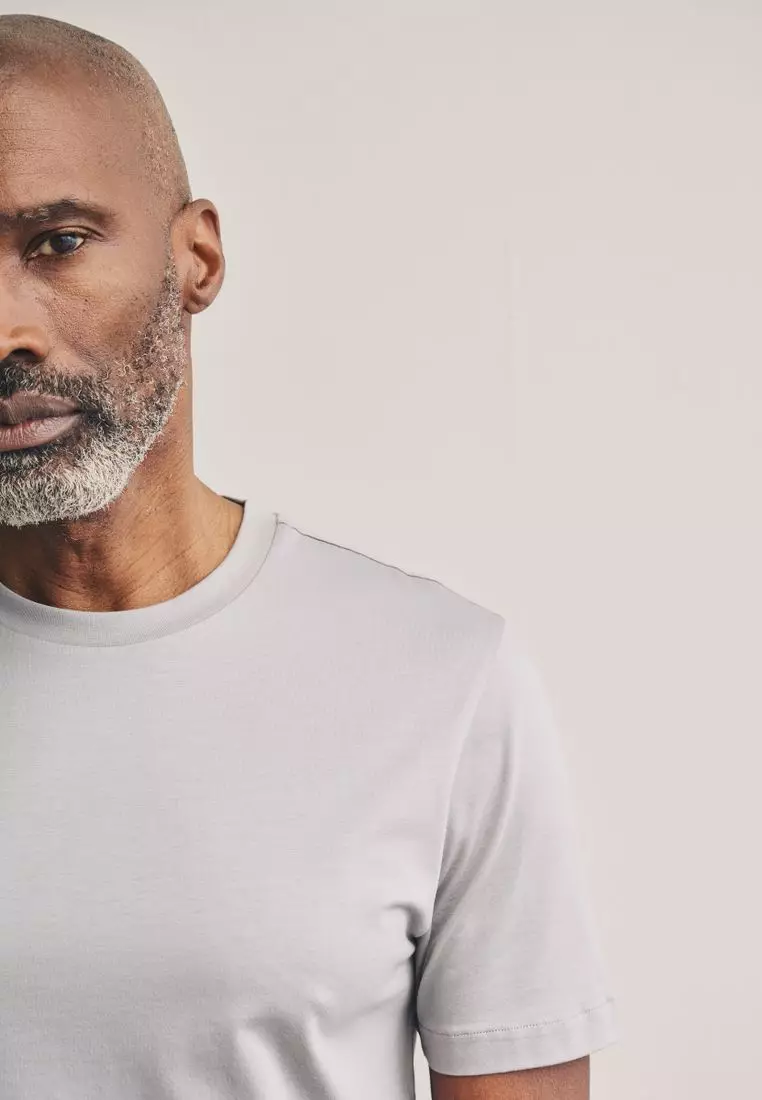 Premium Supima Cotton Crew Neck T-Shirt Slim Fit