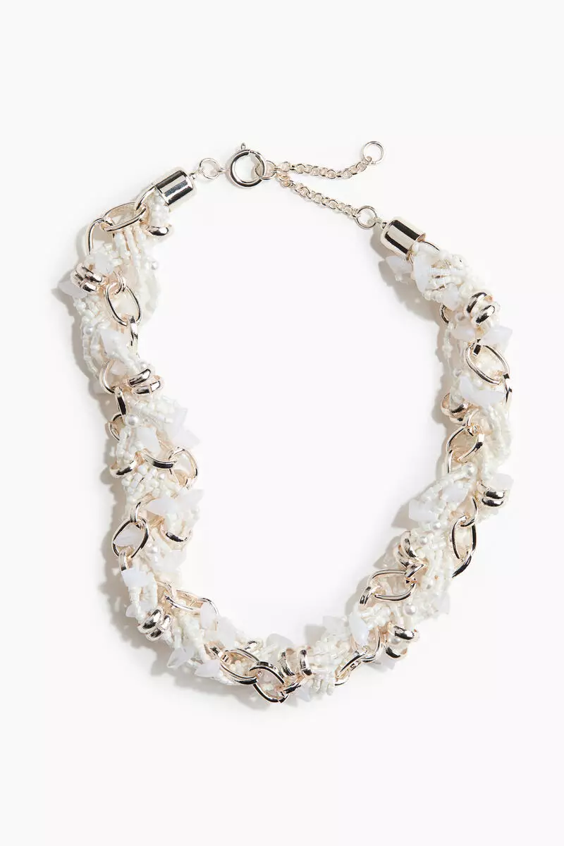 Chunky beaded necklace