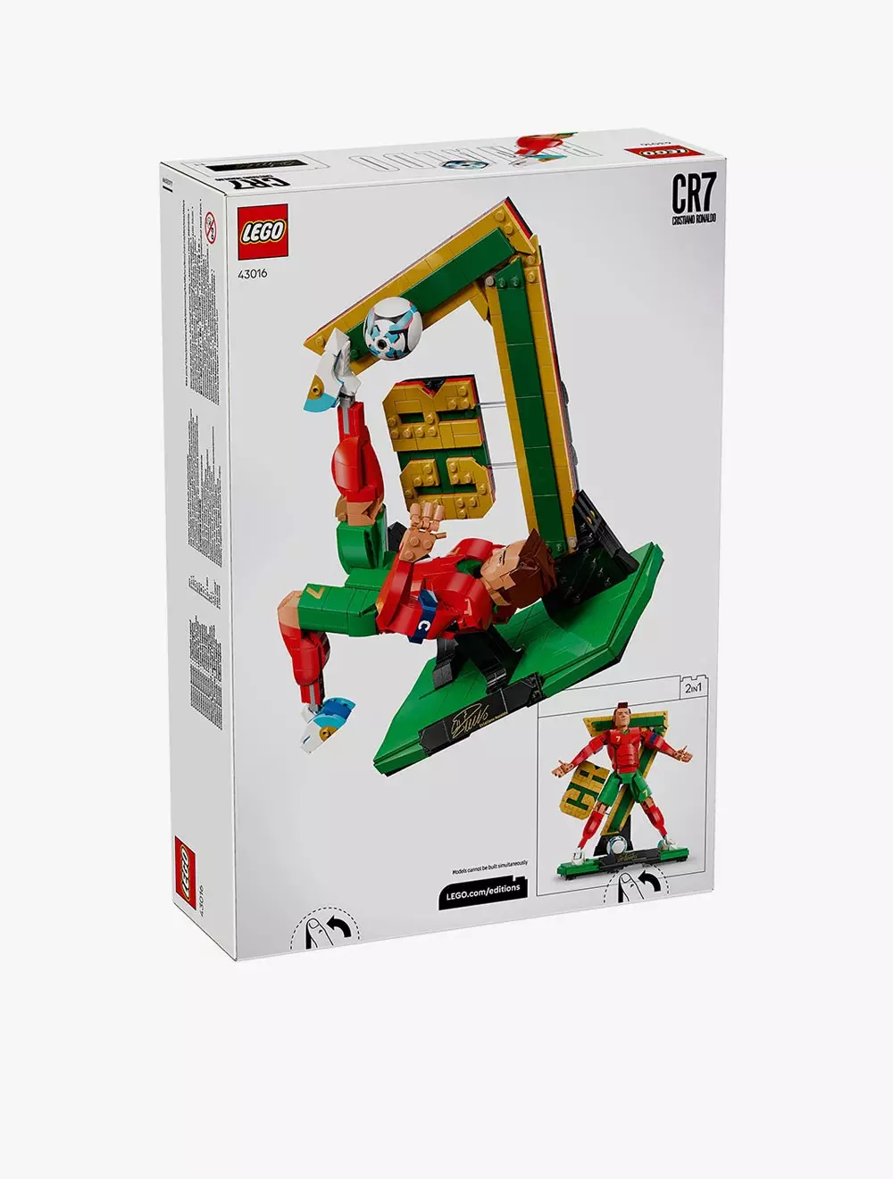 LEGO® Editions Cristiano Ronaldo – Soccer Legend - 43016