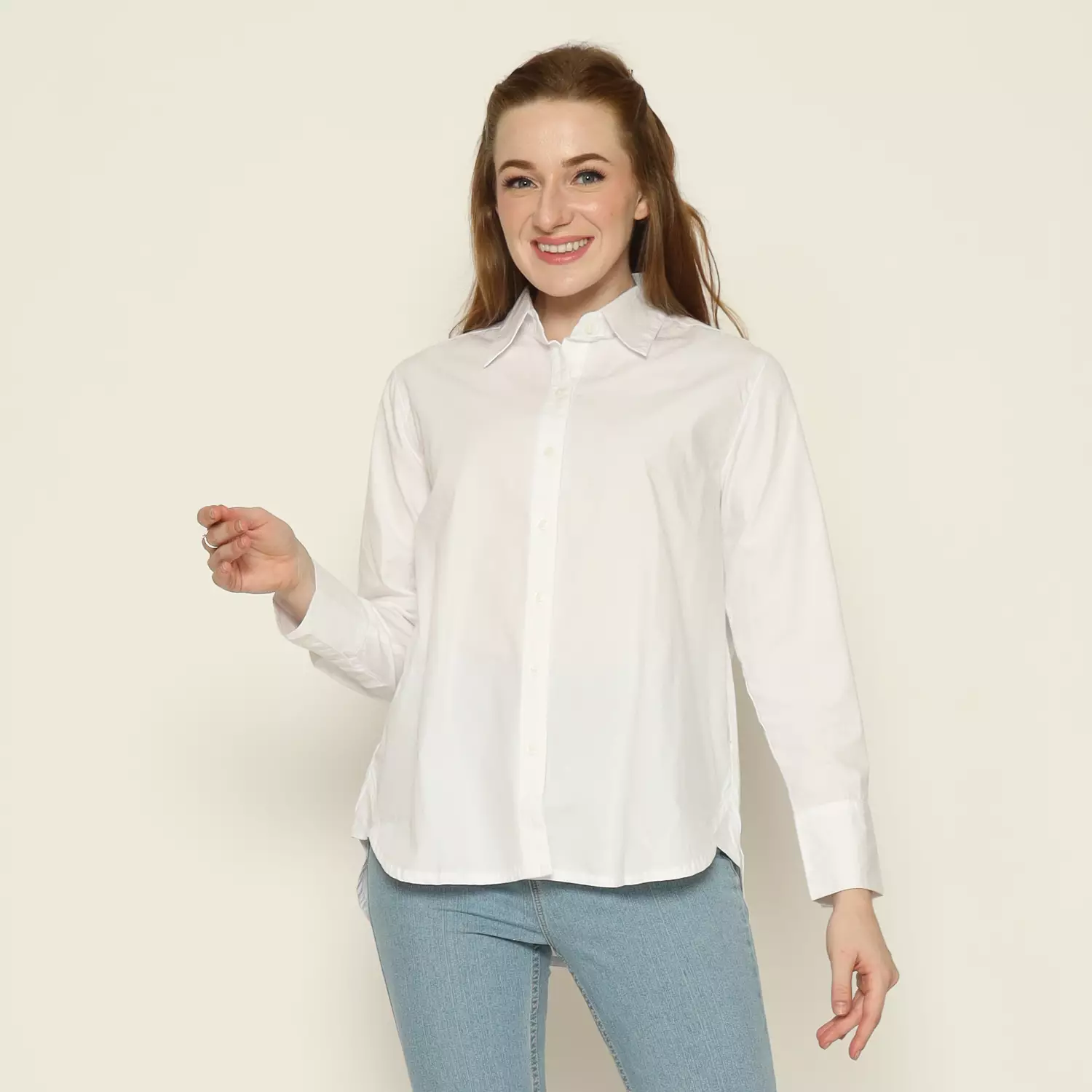 Althea Shirt White