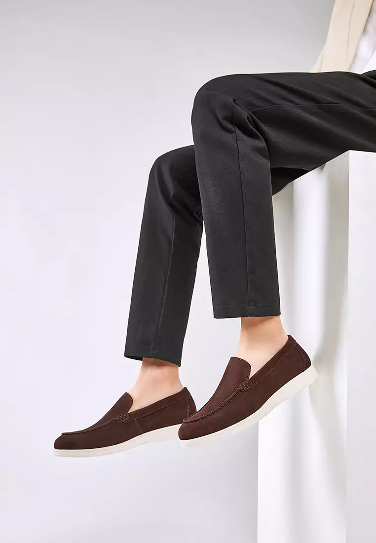 Cow Suede Loafers KB8848-1