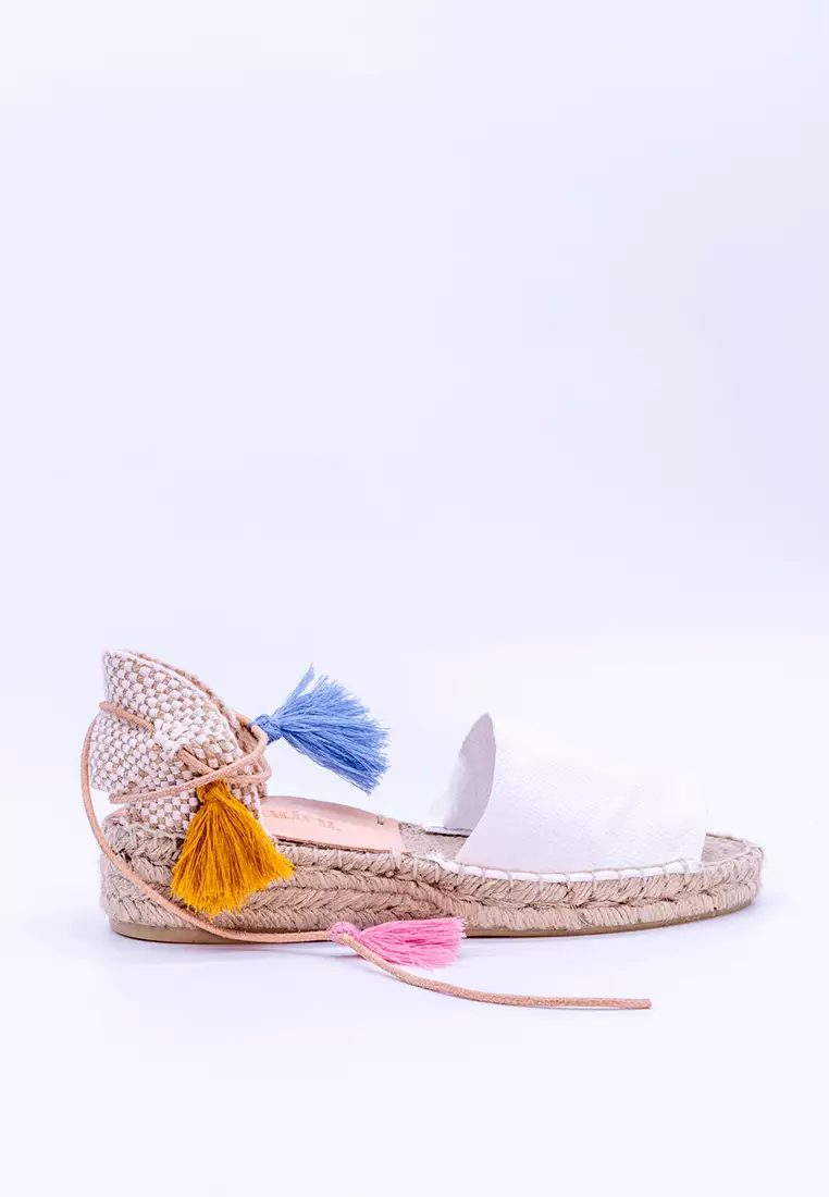 Discount on Espadril  shoes - SKU: Espadril Dalia Espadrille White