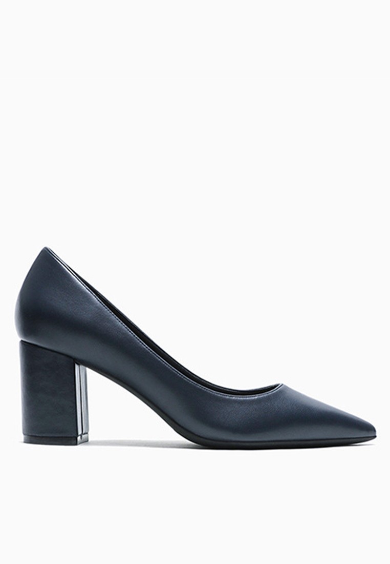 6CM Uniform Pointed High Heel Shoes HZL261