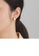 Glamorousky white Fashion and Simple Plated Gold Geometric Pattern Stud Earrings with Cubic Zirconia C0AF5AC25754C5GS_5