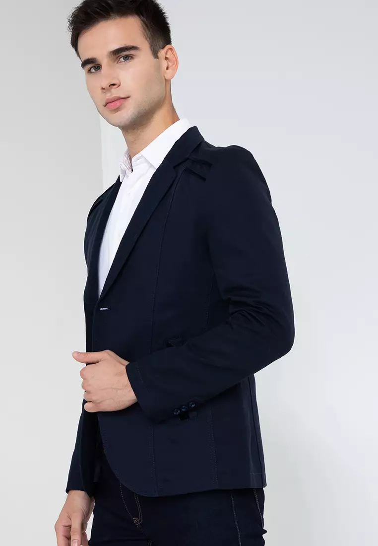 Trim Fit Casual Blazer