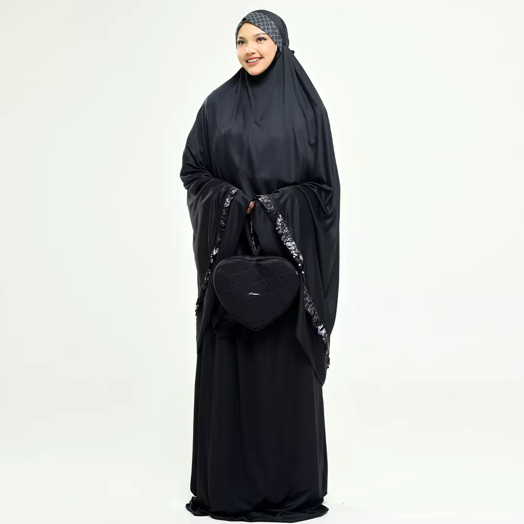Rabbani - Mukena Dewasa Bundelli Exclusive - Black