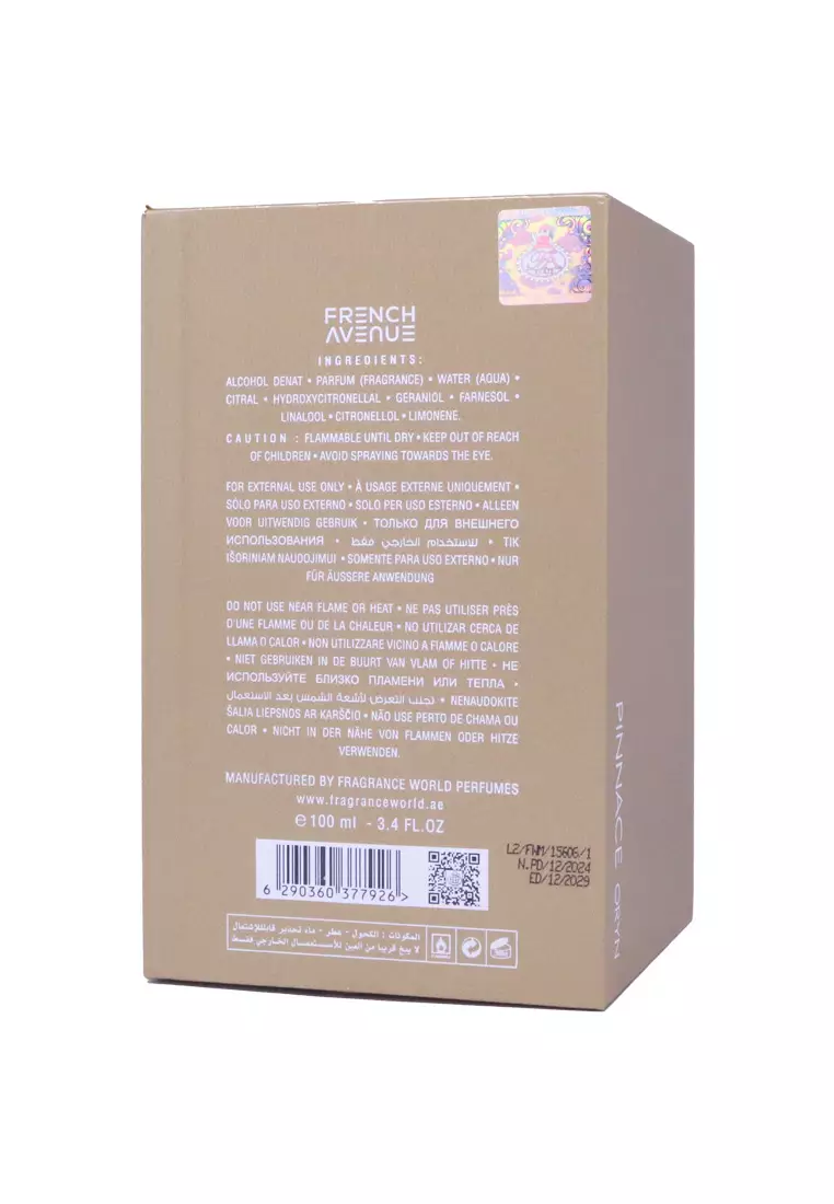 French Avenue Pinnace Oryn Man 100 ML
