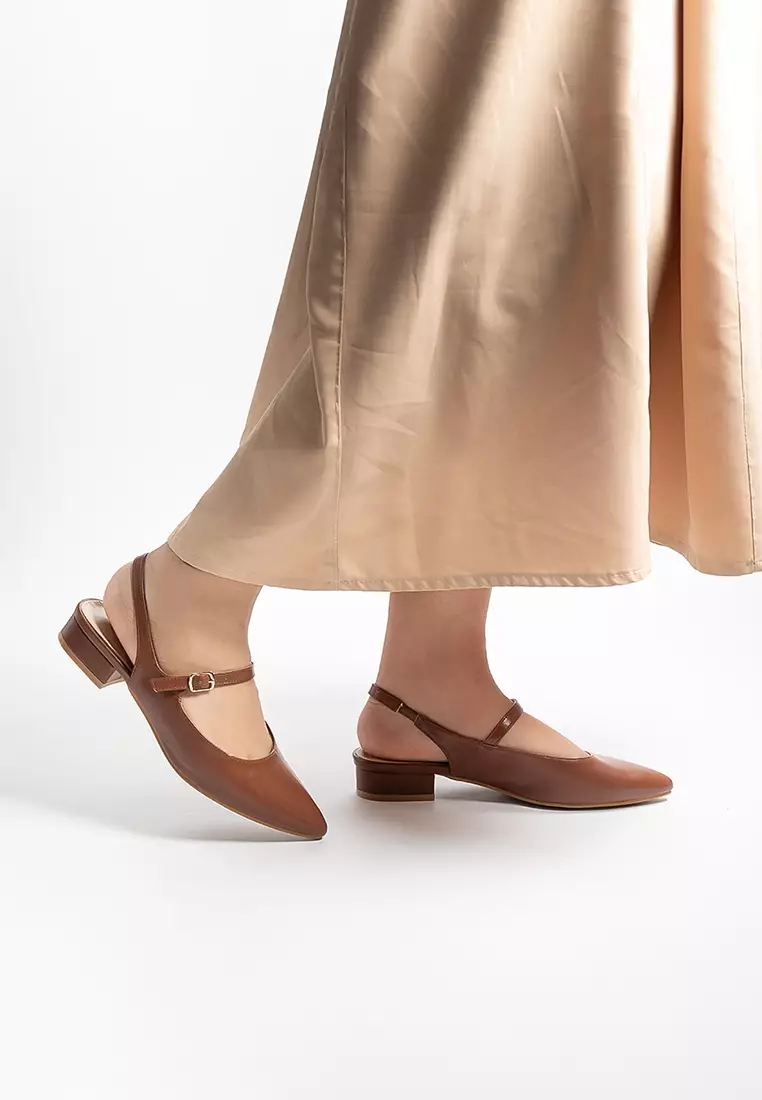Whitney Strap Mid Heels