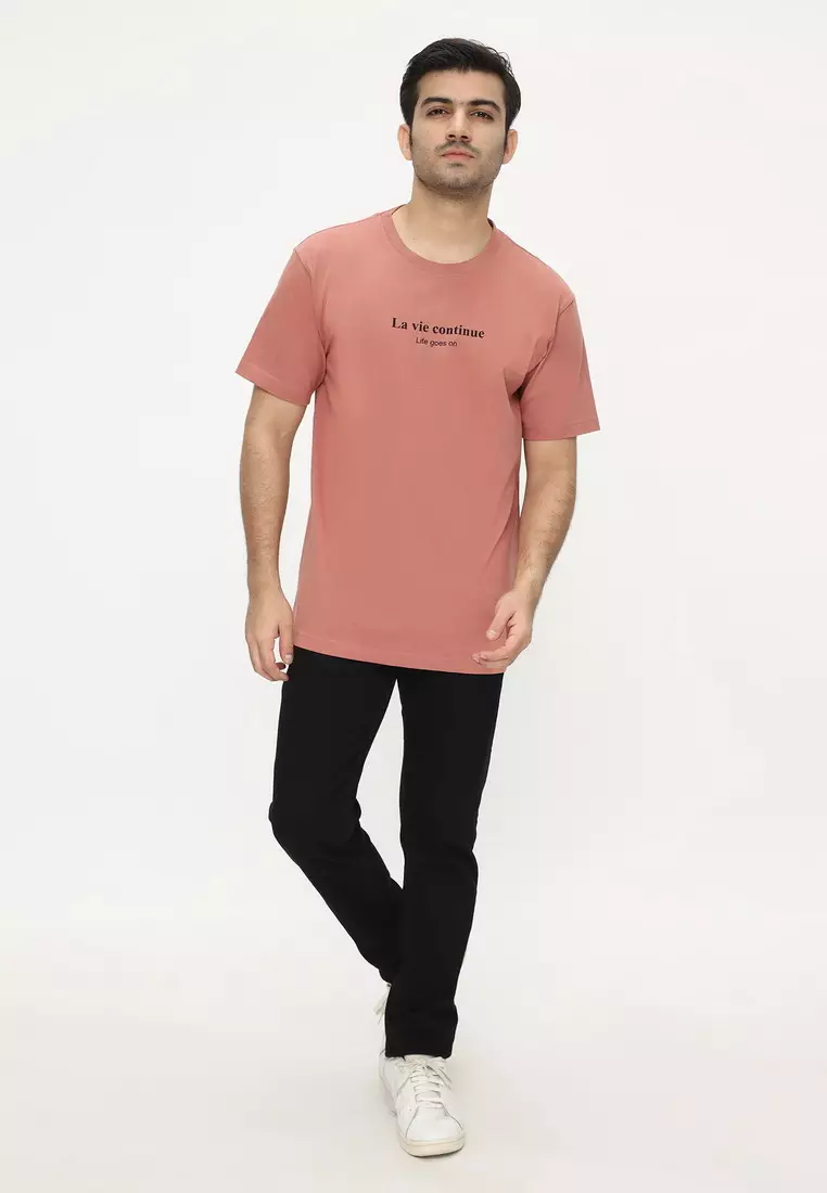 NX T-Shirt Cotton Combed Tebal Pria 207470021