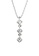 Grossé gold Grossé Tresor: platinum plating, CZ stone necklace GJ24303P 51A42ACC760691GS_2