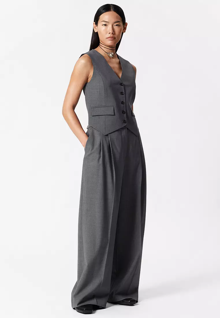 Tailored Wool Trousers