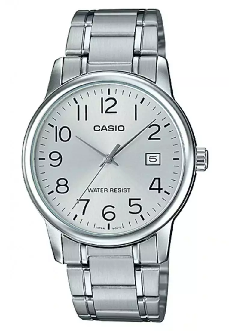 Jam casio deals silver