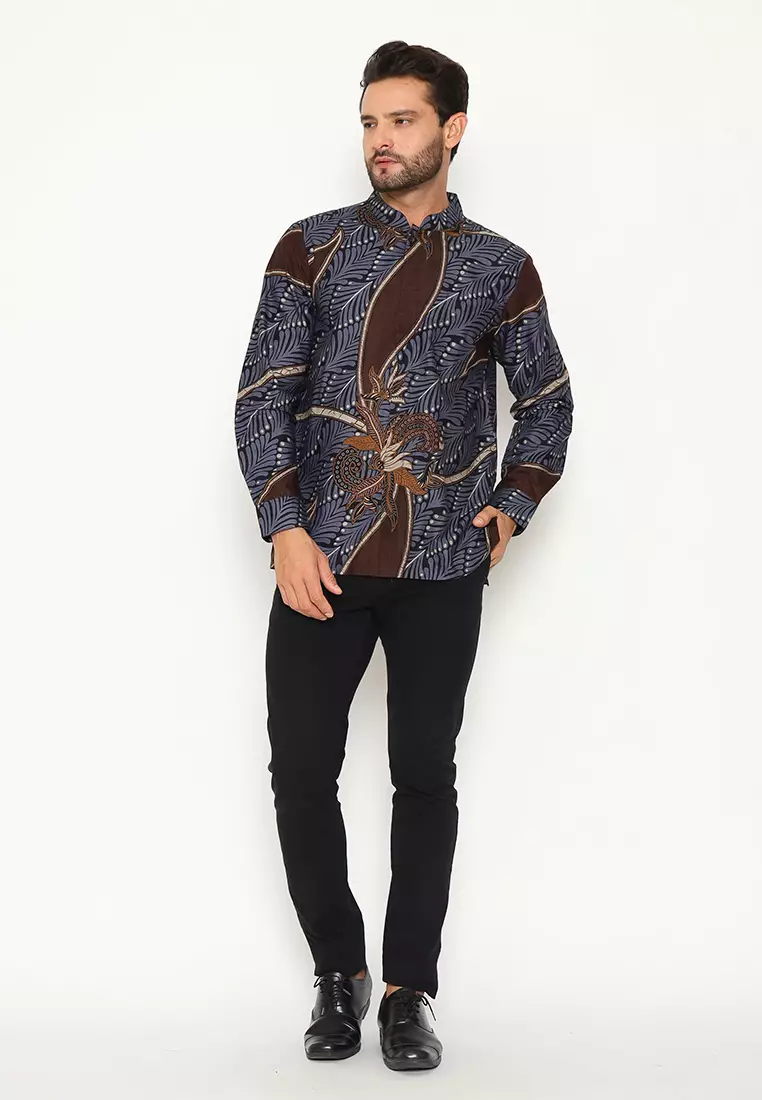 Hadinata Batik Kemeja Koko Panjang Furing Damar