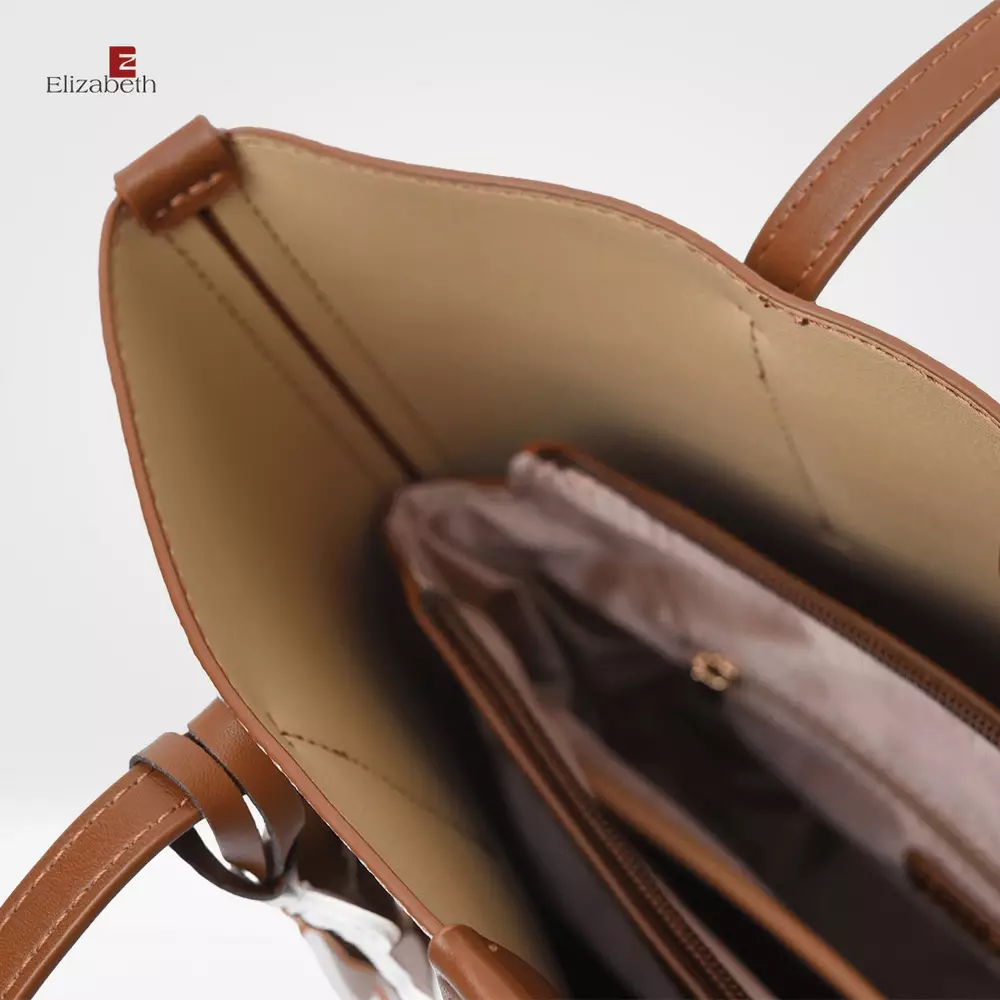 Tas Elizabeth Tote Bag 0706-2143 Cream