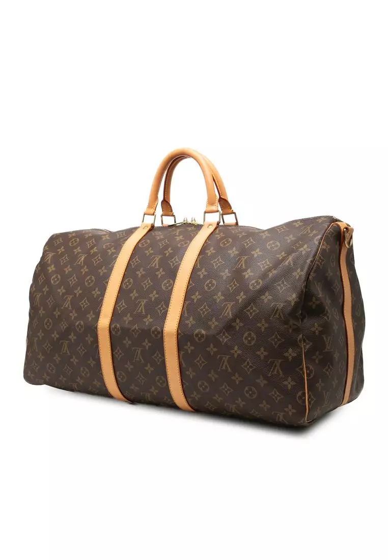 Pre-Loved Louis Vuitton Monogram Keepall Bandouliere 55