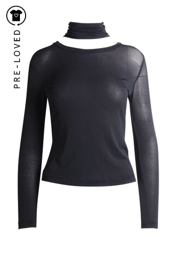 Buy Anteprima Pre Loved Anteprima Black Long Sleeve Turtleneck 2021 Online Zalora Singapore