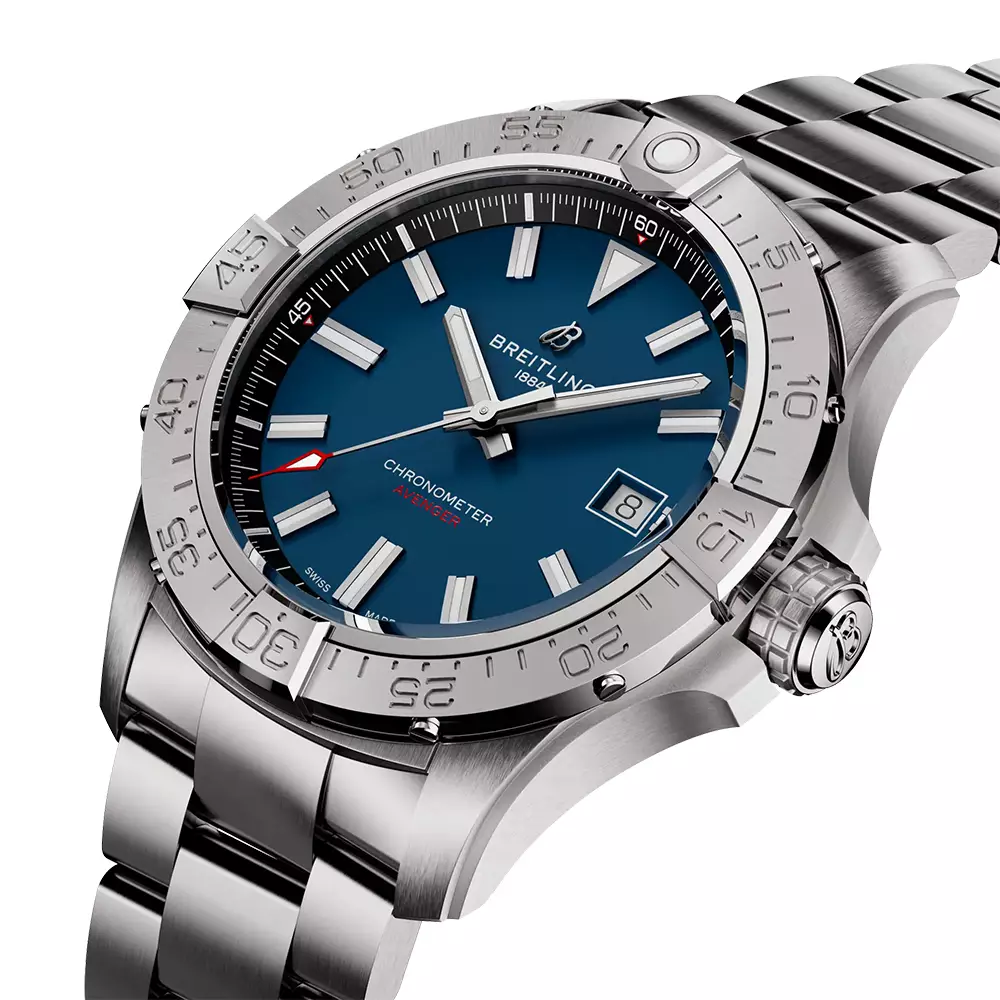 Avenger Automatic 42 - A17328101C1A1 Blue Stainless Steel