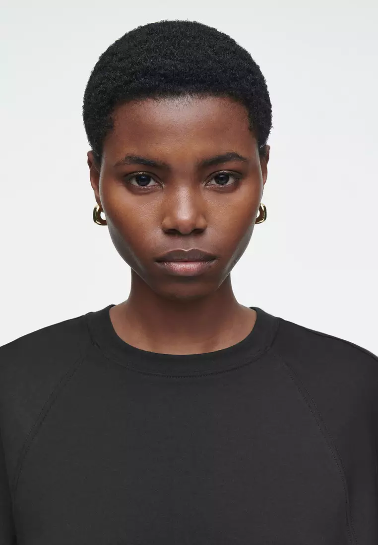 JERSEY MIDI COLUMN DRESS