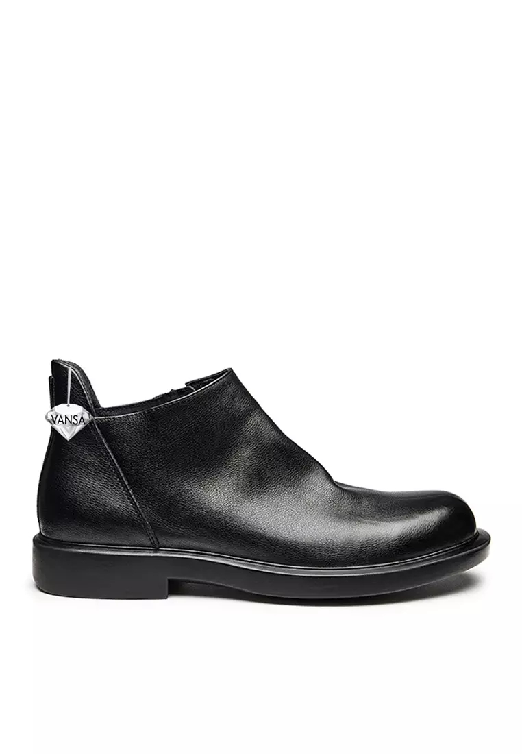 Discount on Twenty Eight Shoes  shoes - SKU: VANSA Top Layer Cowhide Short Martin Boots VSM-B-222