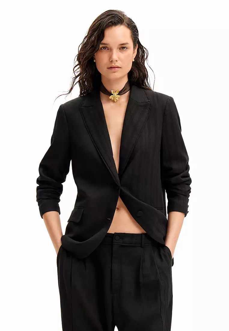 Desigual Woman Rustic tailored trousers.