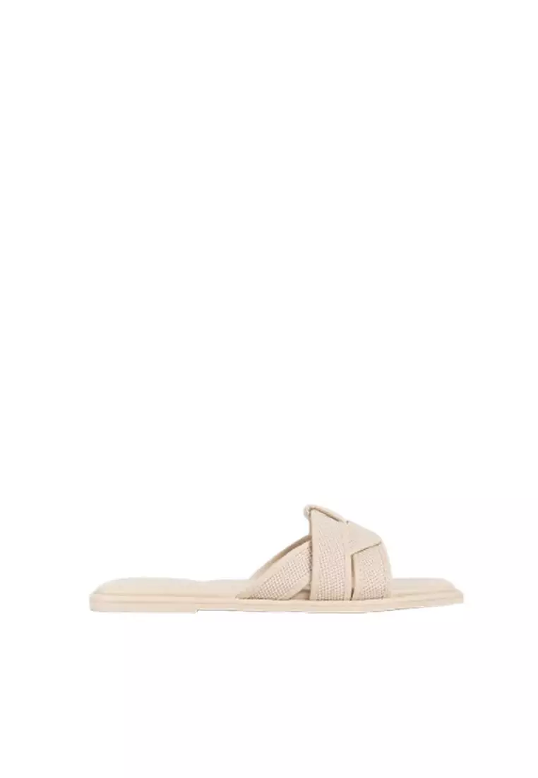 Discount on Happy2U  shoes - SKU: Axel Cross Jute Sandals