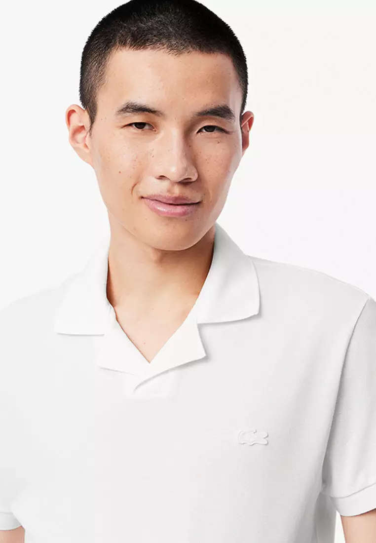 Classic Fit Open Neck Paris Polo Shirt