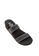 Otto black Double Strap Stitched Sandals 48328SHE18F09BGS_2
