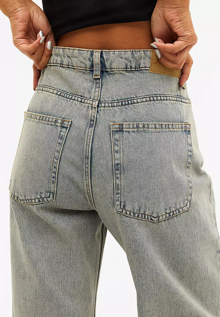 Buy Monki Naoki Low Waist Loose Jeans 2024 Online | ZALORA