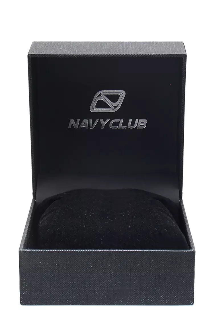 Navy Club Jam Tangan Pria Climate- Leather Strap